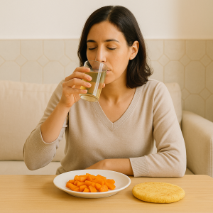 الانتفاخ والانزعاج لدى مريض التهابات الأمعاء المزمنة (MICI):